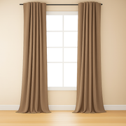 Luxe Light-Blocking Curtains (Set of 2 Panels)