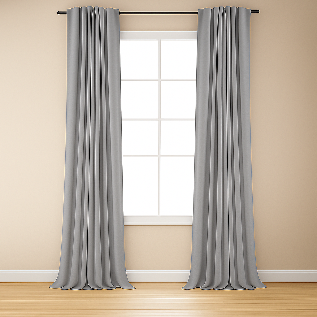 Luxe Light-Blocking Curtains (Set of 2 Panels)