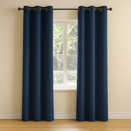 Basics Blackout Grommet Curtain Panels (Set of 2 Panels)