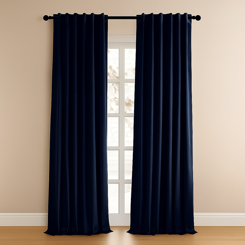 Velvet Curtain Panels (Set of 2 Panels)