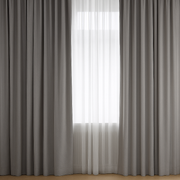 Blackout & Sheer Curtain Set