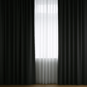 Blackout & Sheer Curtain Set