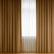 Blackout & Sheer Curtain Set