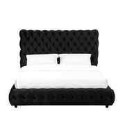 Minuva Velvet Upholstered Bed