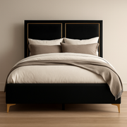 Drellana Velvet Bed