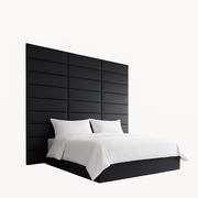 Nami Panel Velvet Bed