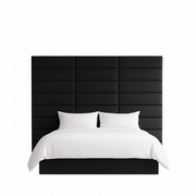 Nami Panel Velvet Bed