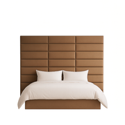 Nami Panel Velvet Bed