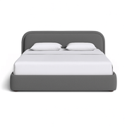 Obscura Bouclé Upholstered Bed