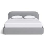 Obscura Bouclé Upholstered Bed