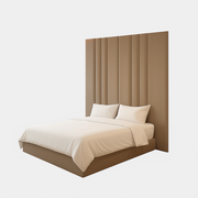Opulent Vertical Channel Panel Bed