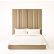 Opulent Vertical Channel Panel Bed