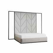 Regalia Mirror Panel Bed