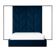 Regalia Mirror Panel Bed