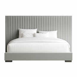 Sora Panel Upholstered Bed