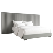 Sora Panel Upholstered Bed