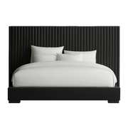 Sora Panel Upholstered Bed