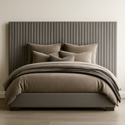 Sora Panel Upholstered Bed