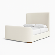 Thaliora Bouclé Upholstered Bed