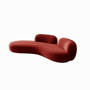 Solaria Velvet Chaise Lounge