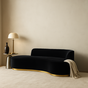 Noir Luxe Chaise Lounge