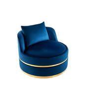 Virelle Swivel Velvet Chair
