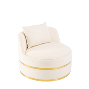 Virelle Swivel Velvet Chair