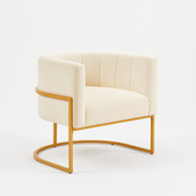 Elowen Velvet Accent Chair