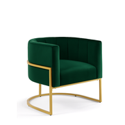 Elowen Velvet Accent Chair