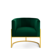 Elowen Velvet Accent Chair