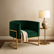 Elowen Velvet Accent Chair