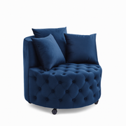 Lunaris Tufted Accent Chair
