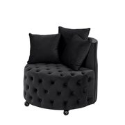 Lunaris Tufted Accent Chair