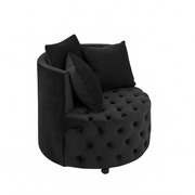 Lunaris Tufted Accent Chair
