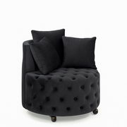 Lunaris Tufted Accent Chair