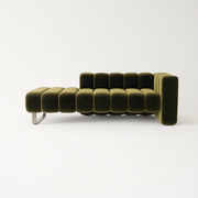 Merivelle Tufted Velvet Chaise Lounge