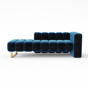 Merivelle Tufted Velvet Chaise Lounge