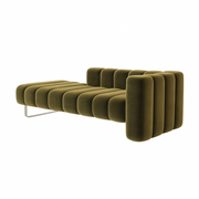Merivelle Tufted Velvet Chaise Lounge