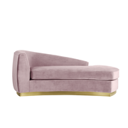 Vellora Velvet Chaise Lounge