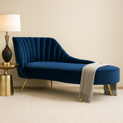 Velvet Chaise Lounge