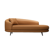 Stravelo Faux Leather Chaise