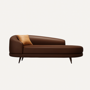 Stravelo Faux Leather Chaise