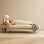 Stravelo Faux Leather Chaise