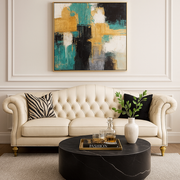 Liora Button Tufted Sofa