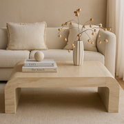 Regalia Travertine Coffee Table