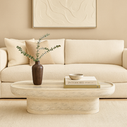 Summit Travertine Coffee Table