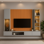 Axis Black TV Wall Unit