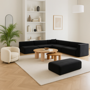 Celeste Velvet Living Set