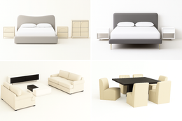 Lusaro 2BHK Furniture Package