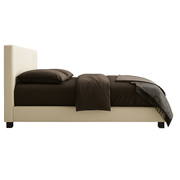 Lunara Channel Upholstered Bed